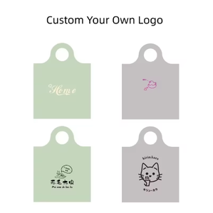 Reusable LDPE shopping bag <b>Green</b> T-shirt bag vest handle <b>Microwaveable</b> plastic bag Side gusset retail bag - Product Image 4