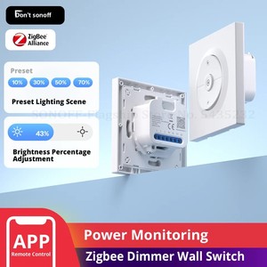 Interruptor de Pared con Atenuador Zigbee Sonoff <span class=keywords><strong>MINI</strong></span>-ZBDIM-<span class=keywords><strong>E</strong></span> PC Orb-ZBDIM, Atenuación Inteligente sin Parpadeo, Monitoreo de Energía Integral - Product Image 2
