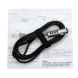 Yh1505 USB máy tính khóa không có lỗ Khóa máy tính xách tay phổ biến mật khẩu an ninh khóa thép hợp kim - Product Image 4
