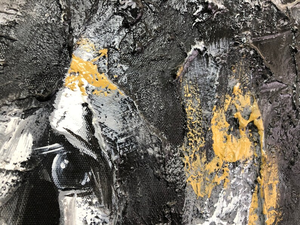 Dipinto a Olio 100% Fatto a Mano su Tela, 'Toro in Corsa', <span class=keywords><strong>Arte</strong></span> Murale per Soggiorno, Camera da Letto, Ufficio - Product Image 5