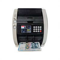 Compteur de devises étrangères de qualité professionnelle Guangrong UV+MG avec détection IR, compteur multi-devises 1000 pièces/min, 4800D2 LED