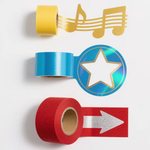 Pegatinas de Vinilo Autoadhesivas Resistentes a los Rayos UV e Impermeables, Paquete de Pegatinas Impresas con Logotipo Personalizado - Product Image 1