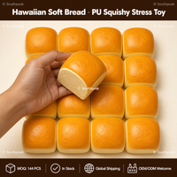 Southpeak Toy Squishy Bread Squishy Factory Fidget Toys Squeeze Toy Hawaiian Bread Squishy Toys Slow Rising Stress Relief Gift