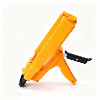 Pistolet à mastic AB TEBAK 400 ml à double tube, outil de construction manuel pour la pose de joints de carrelage et de céramique à deux composants