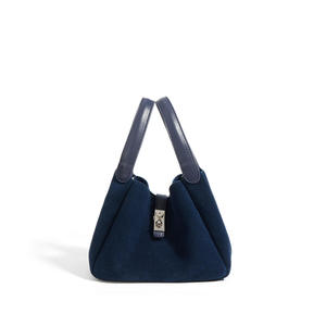 Sac à main mini personnalisé avec logo, élégant sac à main d'hiver en daim pour femme - Product Image 3