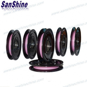 महीन पतले मोटे भारी तांबे के तार खींचने की मशीन के लिए वायर टेंशन पुली व्हील रोलर - Product Image 5