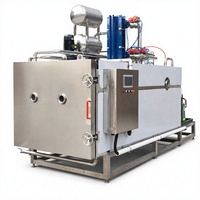 RVS vacuümvriesdroger 10 ㎡   Voedselvriesdroogmachine CE ISO9001 voor fruitverwerking
