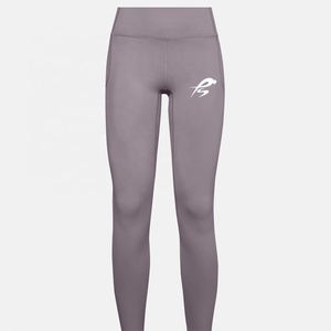WOMEN'S CUSTOM DESIGN LOGO SUBLIMATION PRINTED <b>POCKET</b> HIGH WAIST FITNESS <b>LEGGING</b> GYM/YOGA <b>LEGGINGS</b> - Product Image 1
