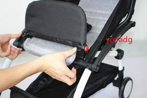 बेबी स्टॉलर एक्सेसरीज़ ने प्रीम फुट बोर्ड पेडल आरामदायक पेडल सपोर्ट फुटरेस्ट योया बेबी स्ट्रेलर - Product Image 5