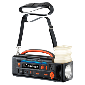 สถานีไฟฟ้าพกพา Aaoyun / แผงโซลาร์เซลล์สำหรับชาร์จแบตเตอรี่แบบพกพา - Product Image 1