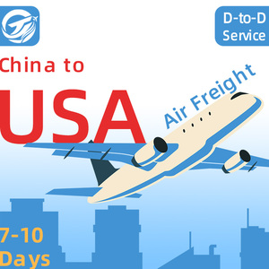 Agente de Envío Aéreo Rápido Puerta a Puerta de China a Estados Unidos, Servicio de Envío Rentable con Impuestos Incluidos, Transitario Aéreo + Express - Product Image 1