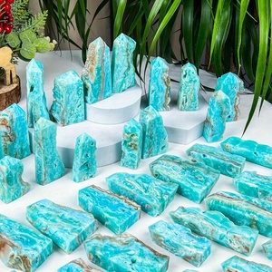 หินบำบัดคุณภาพสูงขายส่ง และหินเฮมิมอร์ไฟต์ทรงเสาสำหรับการทำสมาธิ - Product Image 3