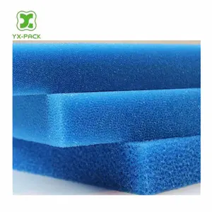 Polyester Multicolor 10ppi-60ppi Pu Filter Foam