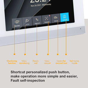 OEM ODM 4 fils 2 fils Villa plaque signalétique étanche sonnette d'entrée téléphone interphone porte système téléphonique - Product Image 2