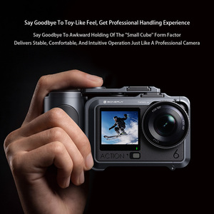 <span class=keywords><strong>Cage</strong></span> de caméra magnétique détachable Boneruy DJ-6 pour DJI Action 6, support léger en aluminium pour les voyages et les prises de vue en extérieur - Product Image 2