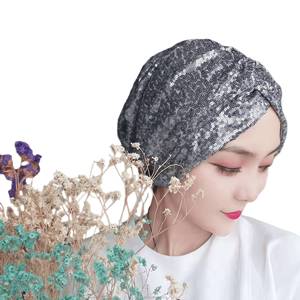 Pañuelo para la Cabeza de Mujer YASEEN, Prepagado, Acrílico, Ecológico, Transpirable, Elástico, Tricolor, Diseño Personalizado, Apto para Todas las Estaciones - Product Image 5