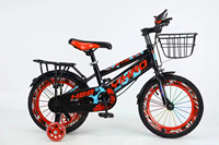 Vélo pour enfants 2-13 ans enfant pédale vélo bébé poussette avec roues auxiliaires
