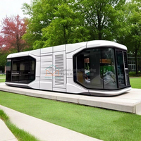 Nouvelle Capsule préfabriquée de haute qualité Conteneur d'hôtel Capsule de couchage pour la maison Petite maison mobile extérieure Maison capsule de luxe