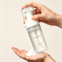 Nettoyant Visage Moussant à Marque Blanche avec Collagène Hydrolysé, Allantoïne et Extraits Végétaux Apaisants pour Tous Types de Peaux