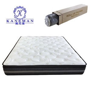 OEM ODM di lusso Comfort Hotel materasso tasca produttore di molle elicoidali per doppia regina King taglie da letto mobili per camera da letto - Product Image 1