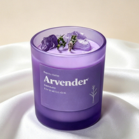 Bougies de Luxe Parfumées à la Pivoine et au Matcha, en Soja, Naturelles, avec Perles, pour Centres de Table Uniques, France