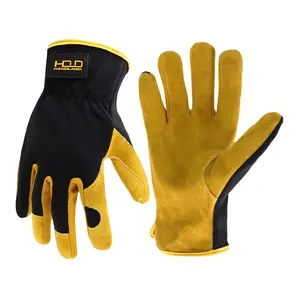 HDD In Stock light duty mechanics gloves general purpose use leather gloves