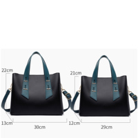 Sac fourre-tout chic en cuir PP souple à motif classique pour femme, sac à bandoulière, sac messager grande capacité pour femme