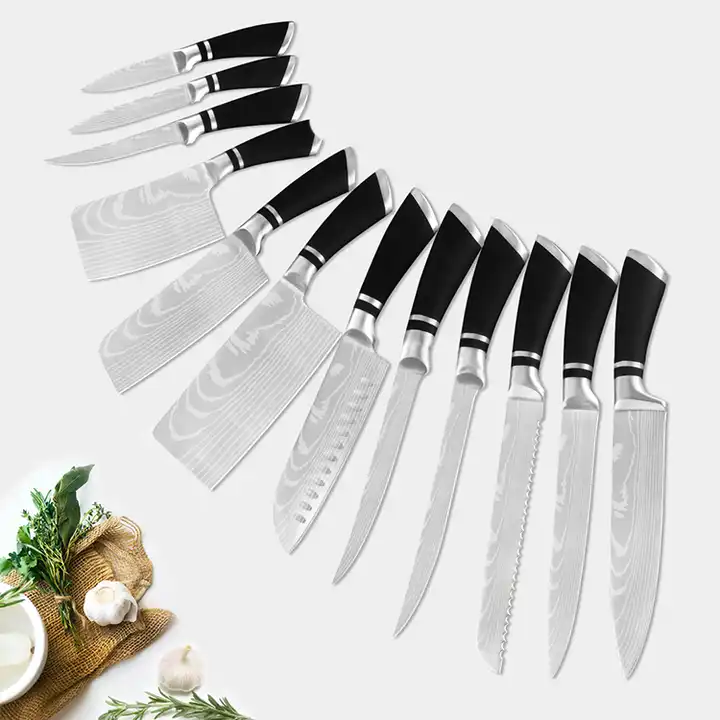 Source Cleaver Stainless Steel Chef Kiwi Organizer Manufacturer Vegetable  Multifunction Japanese Knife Damascus Kitchen Knife Set on m.