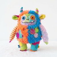 En gros, Jouet en peluche artistique créatif, monstre modulaire interactif à expression personnalisable, original, original, mignon et moche, idéal comme cadeau