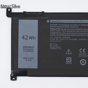 批发全新 42Wh 11.4V 51KD7 笔记本电脑电池 适用于戴尔 Chromebook 11 3100 3180 3189 5190 P28T001 3181 二合一系列 Y07HK - Product Image 4