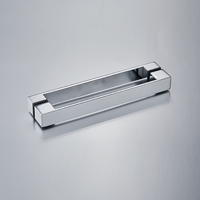 Poignée de salle de douche en acier inoxydable Hydrorelax-Poignée de porte coulissante en verre de type L et de type O pour salle de bain