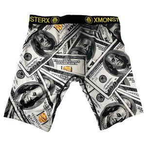 Sous-vêtements respirants à séchage rapide pour hommes conçus sur mesure en gros Ethica imprimé Boxer slips tricoté en gros pistolet imprimé - Product Image 2