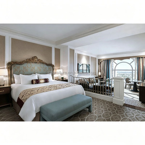 Meubles de chambre personnalisés Foshan, design de chambre d'hôtel cinq étoiles - Product Image 1