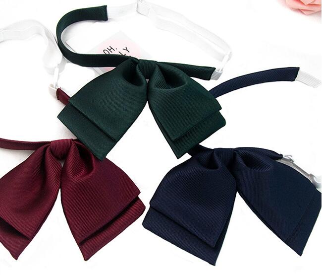 Галстук-бабочка с перьями в японском стиле, классический красочный школьный канцелярский модный аксессуар, галстук-бабочка