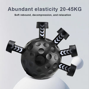 Ballon de compression manuel pour exercices, renforceur de préhension des doigts, poignées portables en ABS - Product Image 5