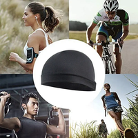 Logotipo personalizado Hombres Mujeres Casco de secado rápido Gorra de ciclismo Verano Anti-sudor Sombrero deportivo Motocicleta Bicicleta Montar Ciclismo Gorra interior