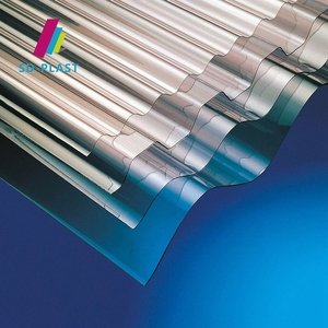 Feuille de toiture <span class=keywords><strong>en</strong></span> polycarbonate ondulé à bas prix d'usine, <span class=keywords><strong>rouleau</strong></span> de feuille de polycarbonate <span class=keywords><strong>transparente</strong></span> <span class=keywords><strong>ondulée</strong></span> - Product Image 6