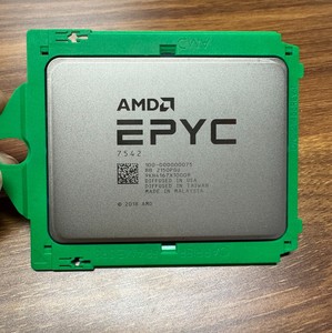 EPYC 7542 รุ่นทางการ 100-000000075 32 คอร์ 64 เธรด ความถี่พื้นฐาน 2.9G สูงสุด 3.4G TDP 225W ประสิทธิภาพการทำงานสูง - Product Image 1