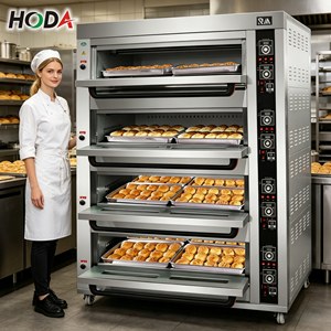 Horno de gas industrial profesional para <span class=keywords><strong>pizza</strong></span>, pan y pasteles, para panadería comercial, de China - Product Image 4