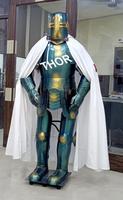 Toledo Combat Corps complet Armure médiévale Fait à la main Plus Size Knight Suit of Templar Replica avec fermeture à col en V