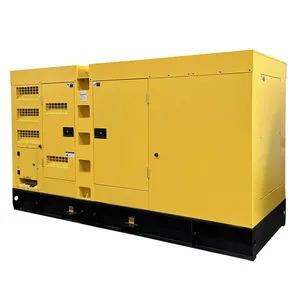 กลุ่ม150kva ไฟฟ้าขับเคลื่อนด้วยเครื่องกำเนิดดีเซลเงียบเป็นพิเศษของคัมมินส์