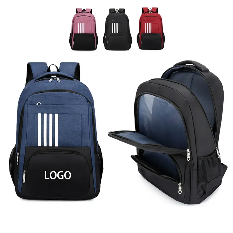 Élégant voyage en gros personnalisé adolescents université collège étudiants sac à dos sacs logo personnalisé hommes sac à dos sacs