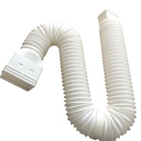 Tuyau de drainage télescopique pour eaux pluviales, extérieur, en polyéthylène haute densité, flexible, pour périmètre de villa, toit de bâtiment DSG18