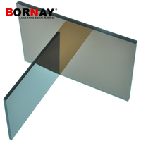 Plaque solide en polycarbonate PC, panneau solaire, couleur et dimensions personnalisées, prix usine. Toiture en polycarbonate Nigéria.