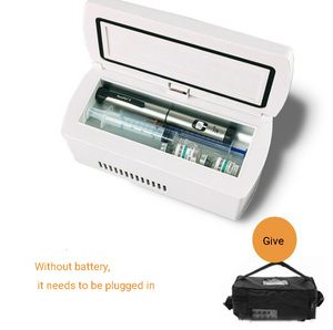 Caja de almacenamiento portátil para diabéticos, <span class=keywords><strong>nevera</strong></span> pequeña con batería recargable, estuche de viaje, Enfriador de glucosa - Product Image 2