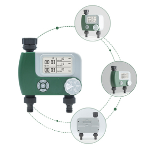 Thiết Bị Hẹn Giờ Tưới Nước Kỹ Thuật Số Boxi Electronic Garden Smart 2 Cổng 2 <span class=keywords><strong>Zone</strong></span> - Product Image 5