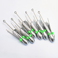 Vente en gros usine Plombs de pêche en plomb pour surfcasting en eau salée 100g 120g 140g, Plombs métalliques Sputnik pour surfcasting