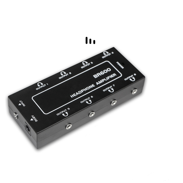 8-Way 1/8 Audio Splitter,3.5mm Multiport Aux Splitter Box for Instruments, Keyboard, Headphones,Studio Monitor, Speaker