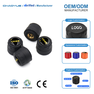 Sistema di Monitoraggio della Pressione degli Pneumatici VIECAR V101B Esterno BLE 5.0 TPMS per App Android e iOS, Sensore TPMS per Tutte le Auto - Product Image 1