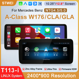 STWEI 2026 New Slim Screens Linux System 12.8inch 2400X900 Resolution For Mercedes-Benz A Class W176 CLA C117 GLA X156 CarPlay - Product Image 2
